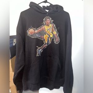 Kobe Bryant US Sports Club Stitched Hoodie - Black